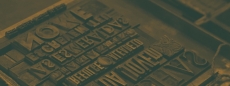 WORKSHOP DE TIPOGRAFIA TRADICIONAL �A ORIGEM DAS ESP&Eacute;CIES�